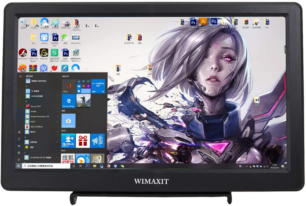 WIMAXIT M1020 10inch HDMI VGA 1920x1080 Resolution Monitor 