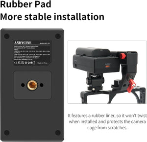 Andycine NPF-G2 Multi Function NP-F Battery Plate For Camera,Monitor, Wirelss transmitter and Cellphone