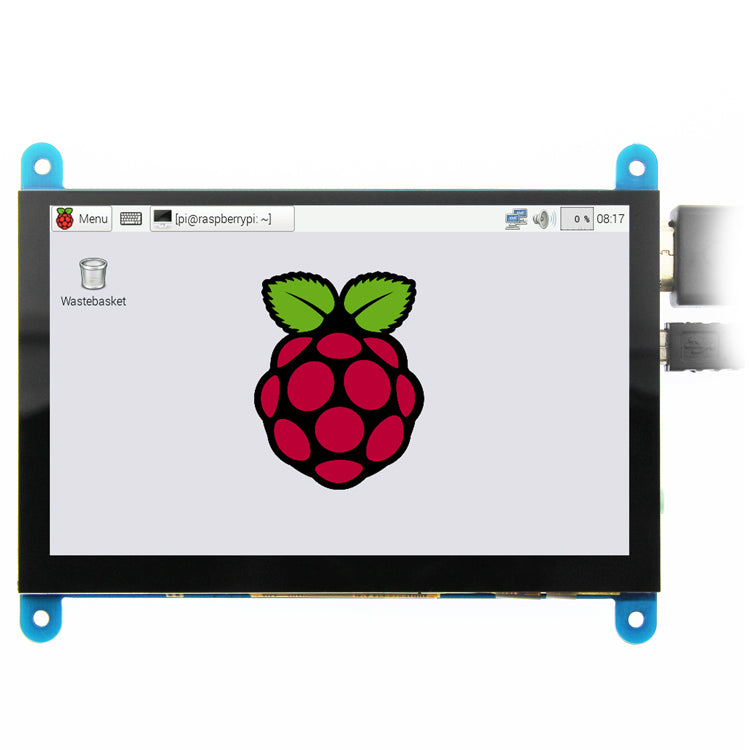 M501 5Inch 1024X600 IPS Portable Touch Monitor with Dual USB HDMI 178° Viewing Angle for Raspberry Pi 5 4 3 2 Zero B+ Model B Xbox PS4 iOS Win7/8/10