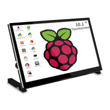 Load image into Gallery viewer, WIMAXIT M1012 10.1 Inch 1024X600 IPS Portable Touch Monitor with Dual USB HDMI 178° Viewing Angle for Raspberry Pi 5 4 3 2 Zero B+ Model B Xbox PS4 iOS Win7/8/10
