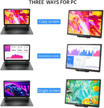 Load image into Gallery viewer, WIMAXIT M1050C 10.5Inch Portable Monitor 1920x1280P IPS FHD 100% SRGB Screen Display with USB-C/HDMI/VESA, Eye Care Gaming Monitor Type-C Monitor for Laptop,Cellphones,PC
