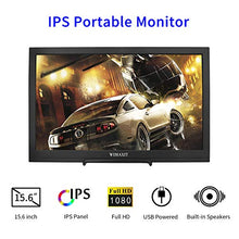 Load image into Gallery viewer, WIMAXIT M1560S Portable HDR Monitor, 16:9 Display Monitor for Xbox/Raspberry PI /PS3/PS4/Switch/PC - Wimaxit Official Store

