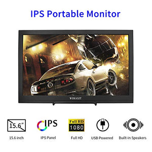 WIMAXIT M1560S Portable HDR Monitor, 16:9 Display Monitor for Xbox/Raspberry PI /PS3/PS4/Switch/PC - Wimaxit Official Store