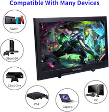 Load image into Gallery viewer, WIMAXIT M1160S Portable Monitor,11.6 Inch 1920X1080 16:9 Display,USB Powered HDMI Monitor Ultra-slim Dual Speakers Screen for PS3/PS4/X box/Raspberry PI/Switch/PC
