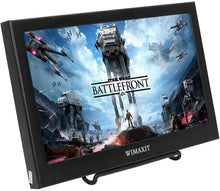 Load image into Gallery viewer, WIMAXIT M1160 1920X1080 FULL HD Portable LCD Display Screen Monitor VGA/HDMI Monitor With Built In Speakers Compatible for Raspberry Pi B+/2B/3B WiiU Xbox 360/PS4/mac os/Windows 7/8/10 (11.6inch)
